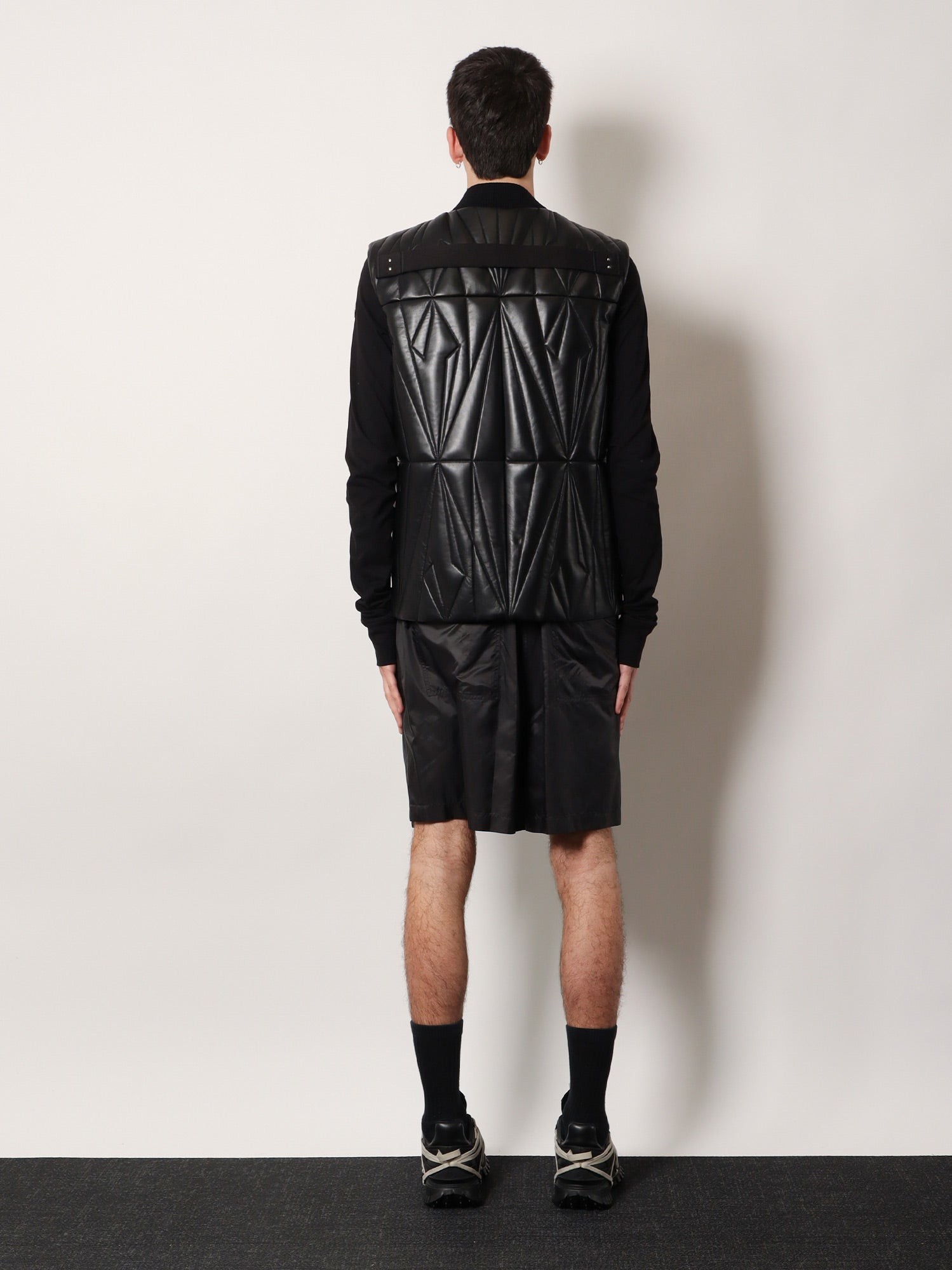 Geocamo Flight Leather Vest - Image 3