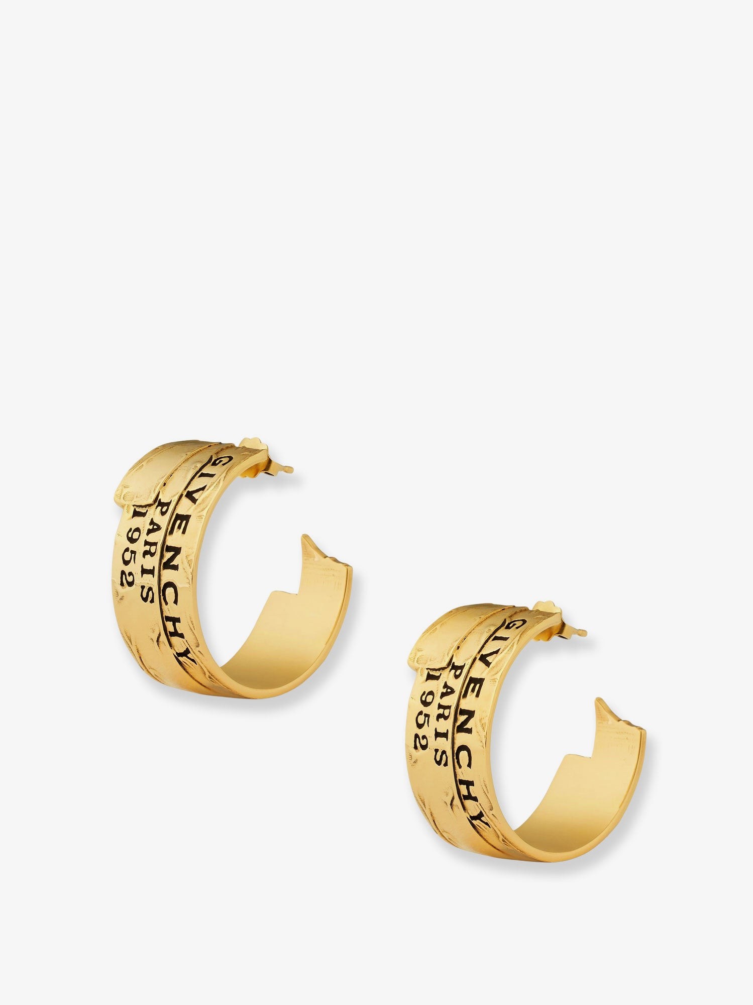 Givenchy Tape metal earrings with gold finishes - Image 2