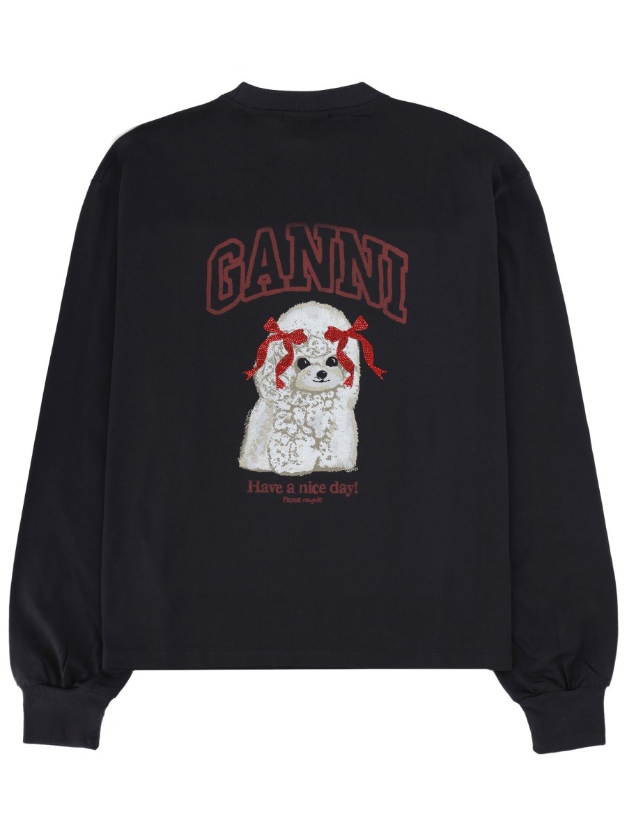 "GREY POODLE" T-SHIRT
