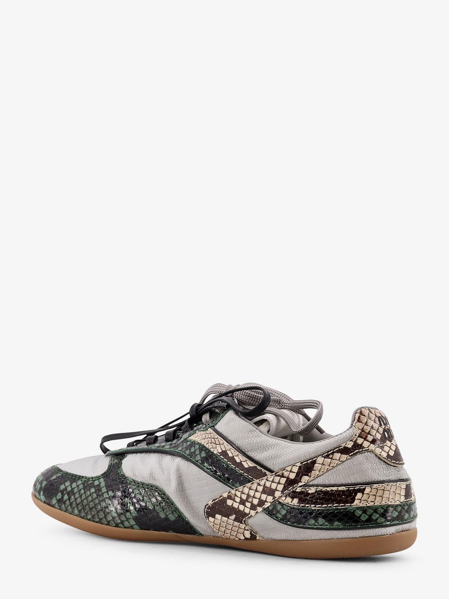 Gymnasium technical fabric and python-print Aisley sneakers - Image 3