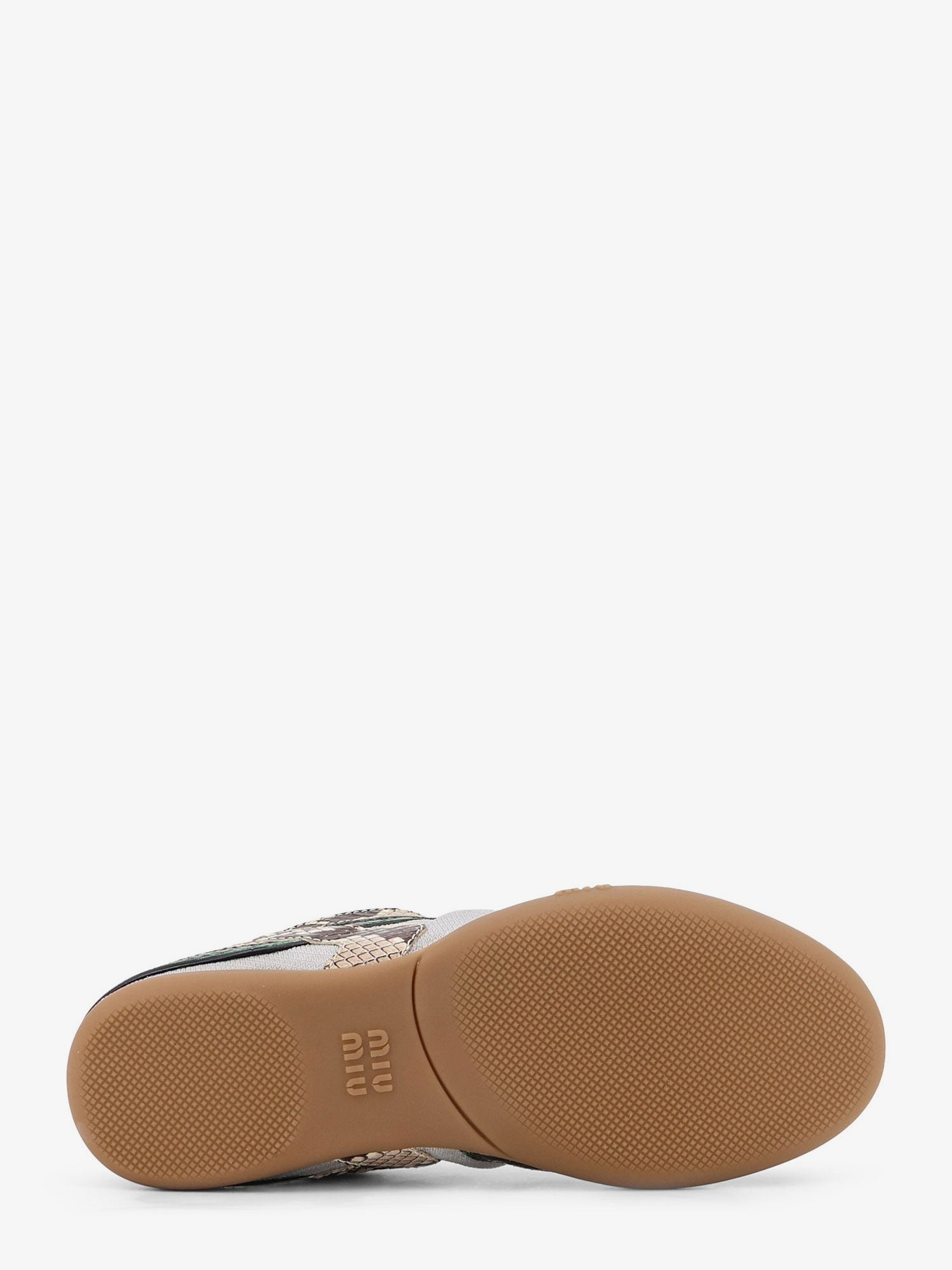 Gymnasium technical fabric and python-print Aisley sneakers - Image 4
