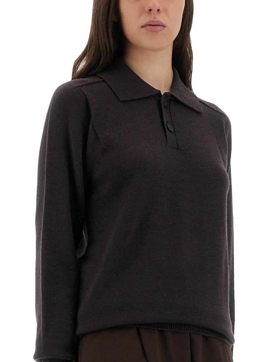 "INVERNESS" SHIRT WITH POLO COLLAR - Image 4