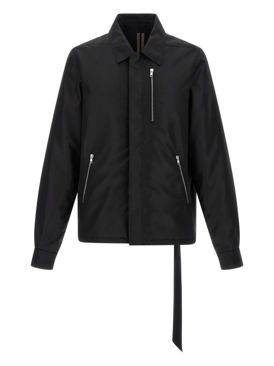 JACKET WITH CONCEALED ZIPPER