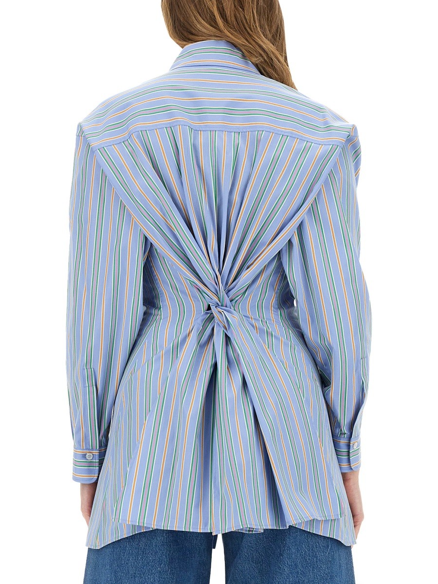 JACQUARD SHIRT AND KNOT IN THE BACK - Image 3