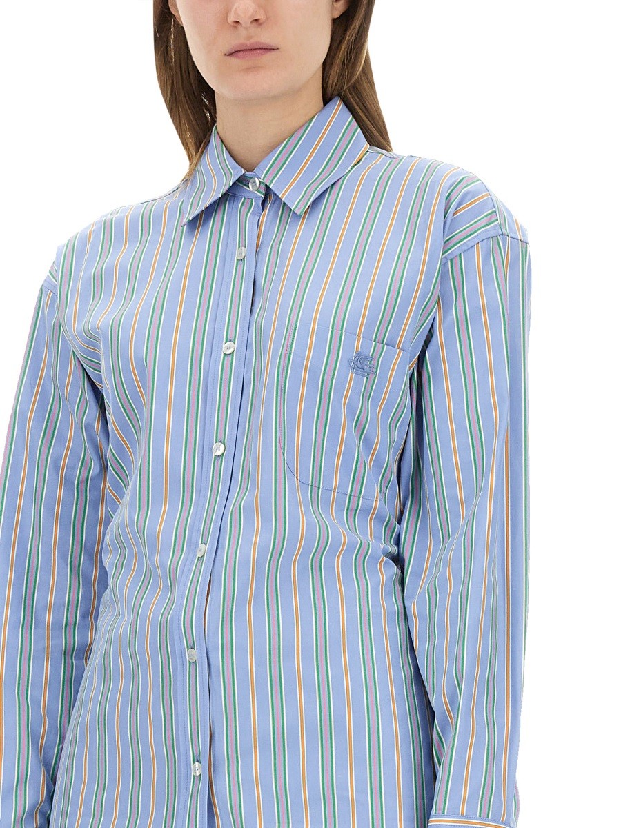 JACQUARD SHIRT AND KNOT IN THE BACK - Image 4