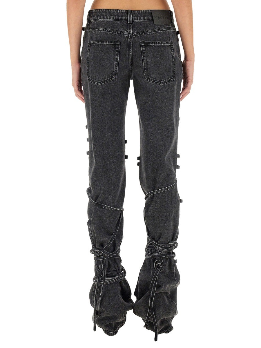 JEANS WITH KNOTTED DETAIL - Image 3