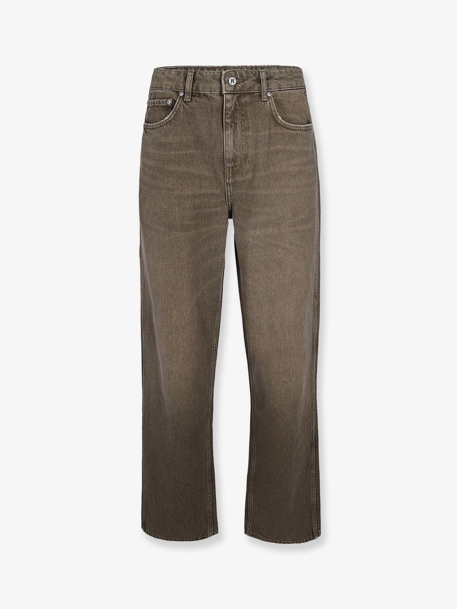 Jeans with rewashed effect