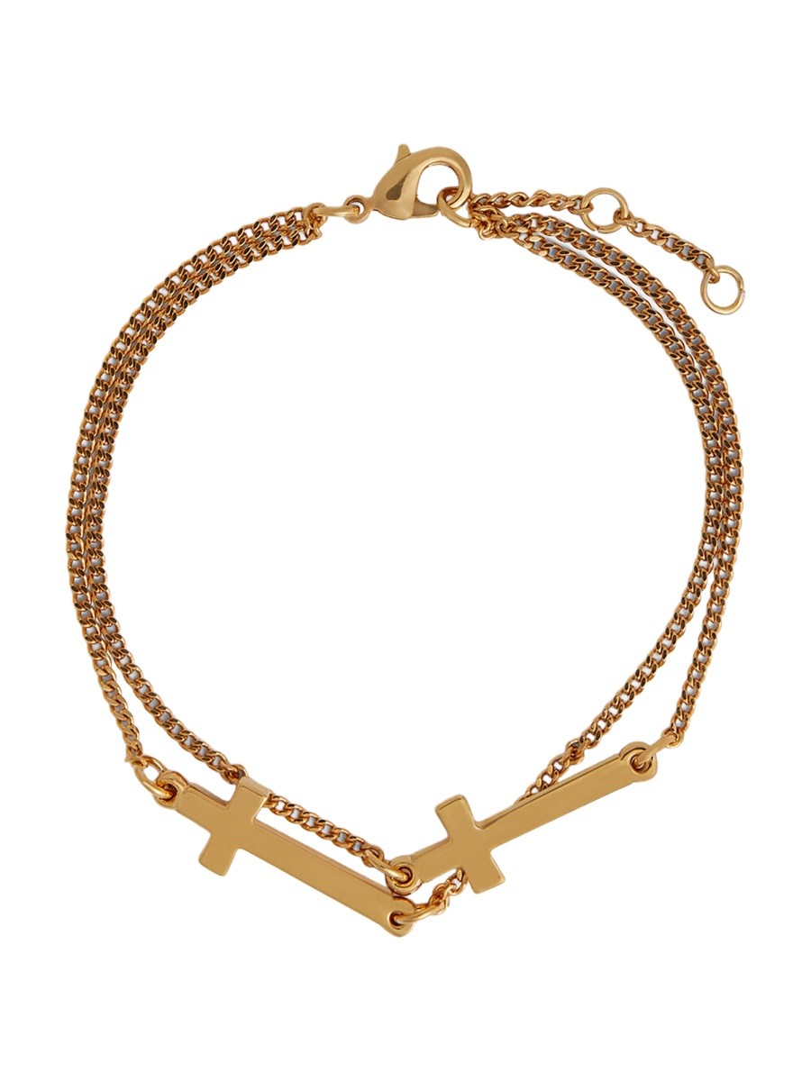 "JESUS" BRACELET WITH CROSS PENDANT
