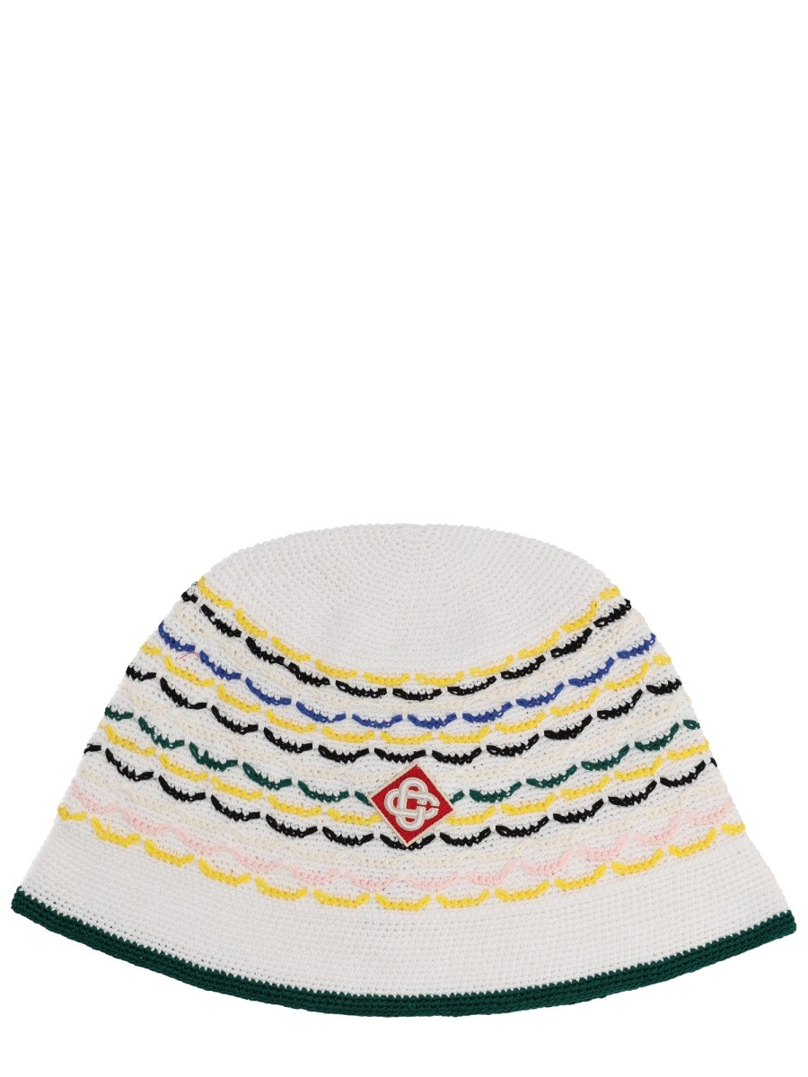 KNIT HAT WITH LOGO