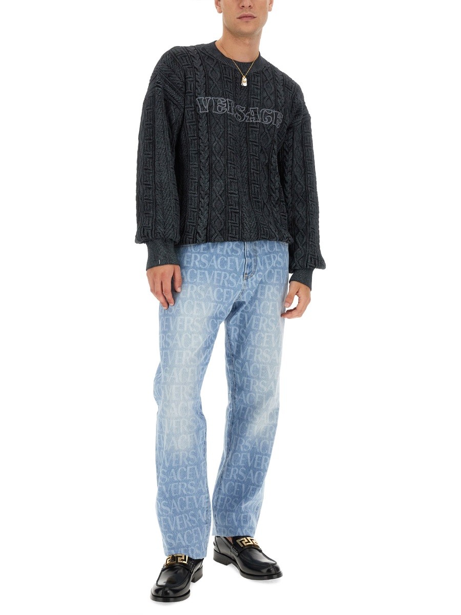 KNIT WITH GREEK BRAID WORK - Image 2