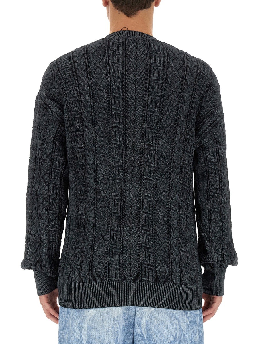 KNIT WITH GREEK BRAID WORK - Image 3