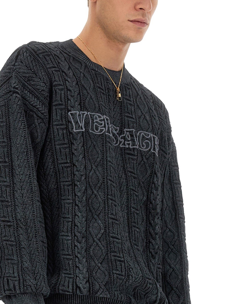KNIT WITH GREEK BRAID WORK - Image 4