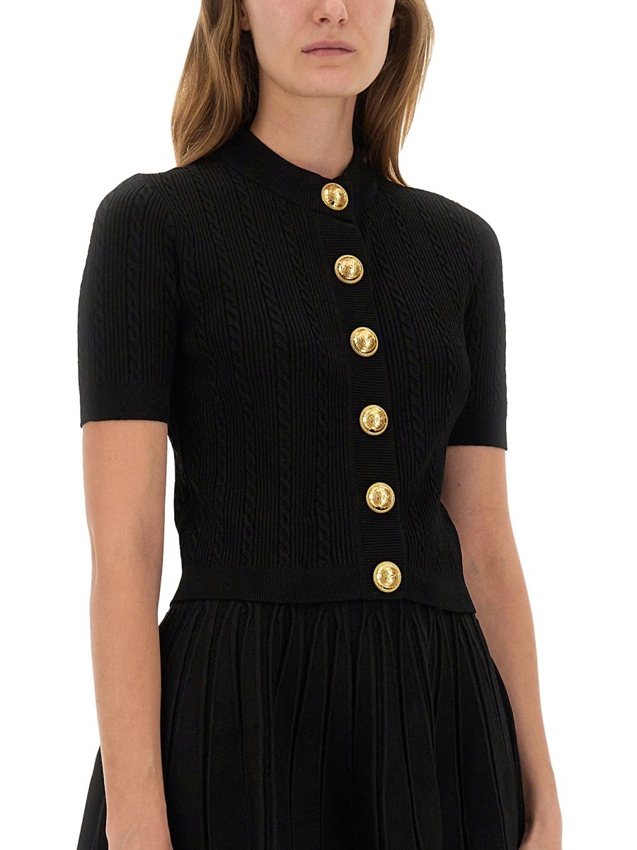 KNITTED CARDIGAN - Image 3