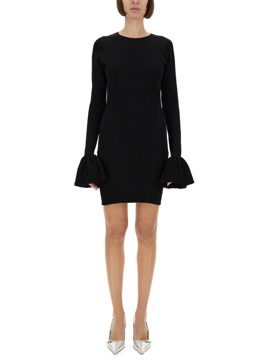 KNITTED MINI DRESS