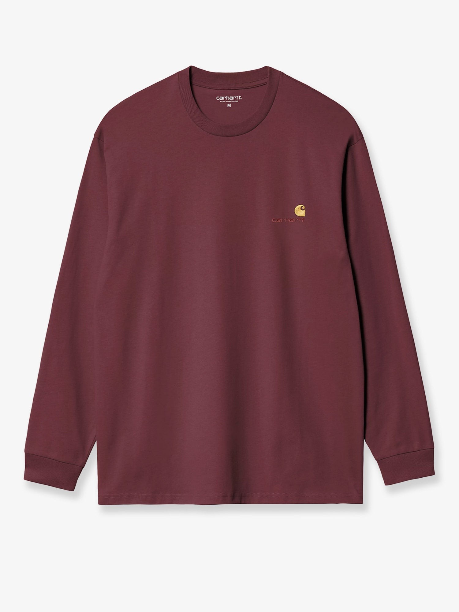 L/S American Script organic cotton T-shirt