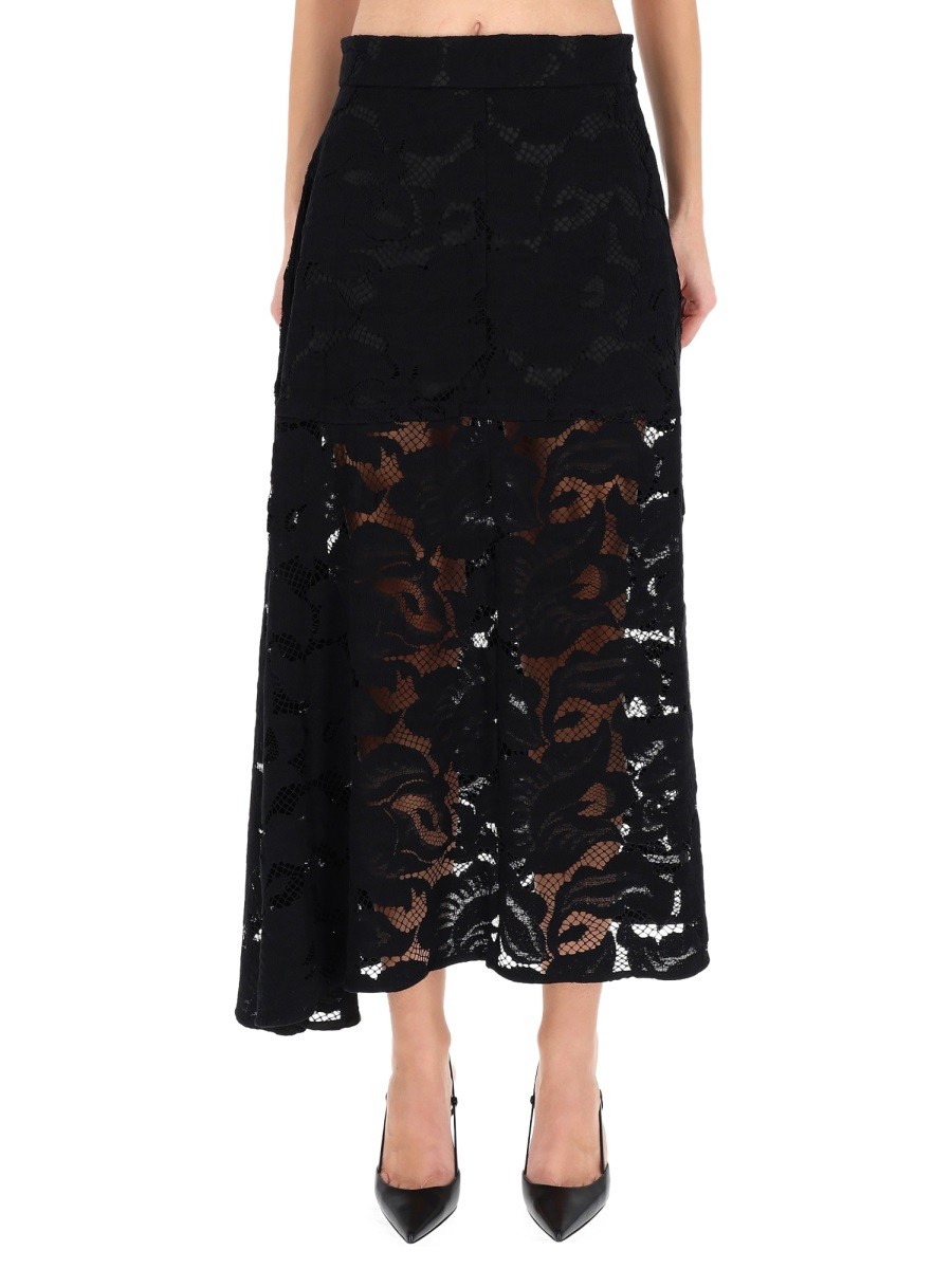 LACE MIDI SKIRT