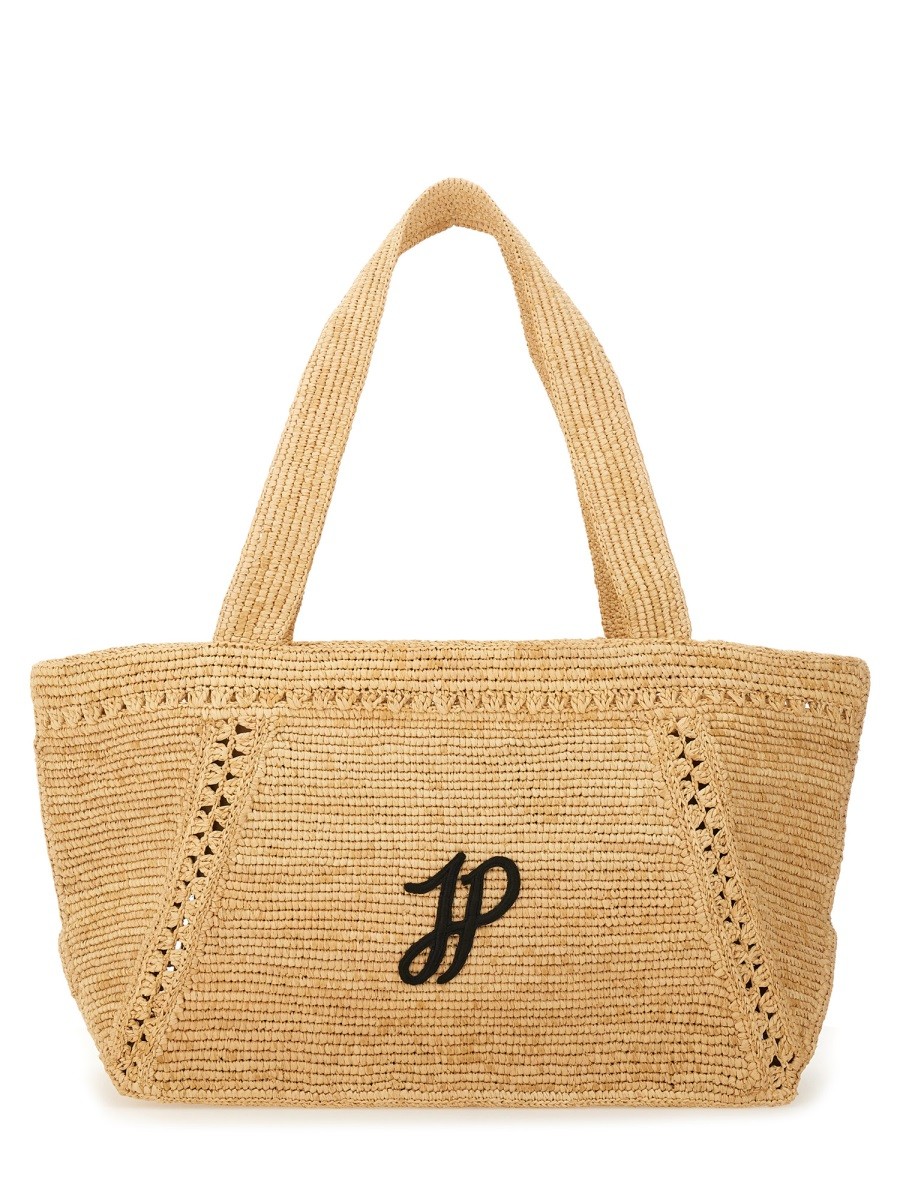 LARGE TRAPEZE TOTE BAG