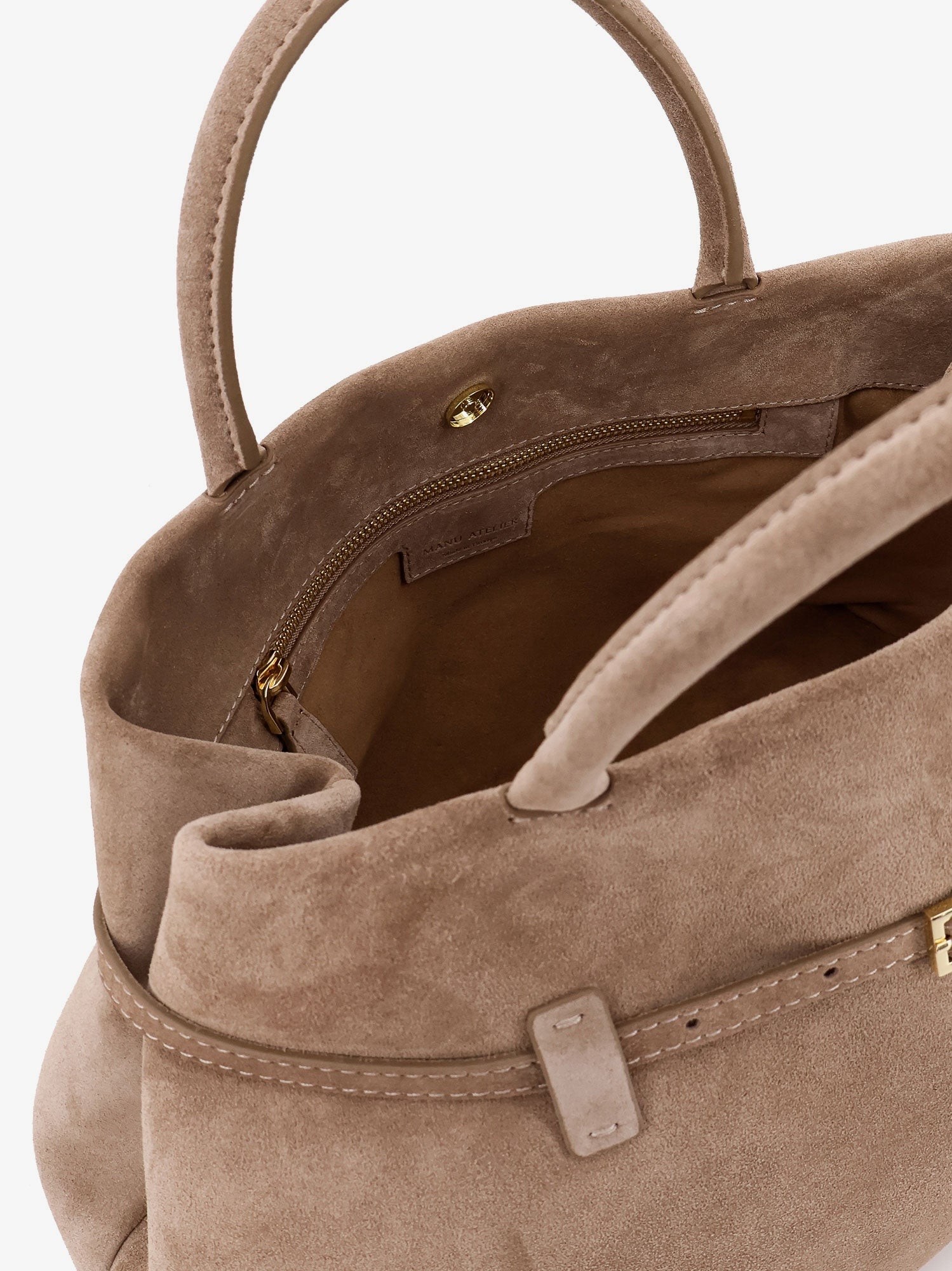 Le Cambon 35 suede shoulder bag - Image 4