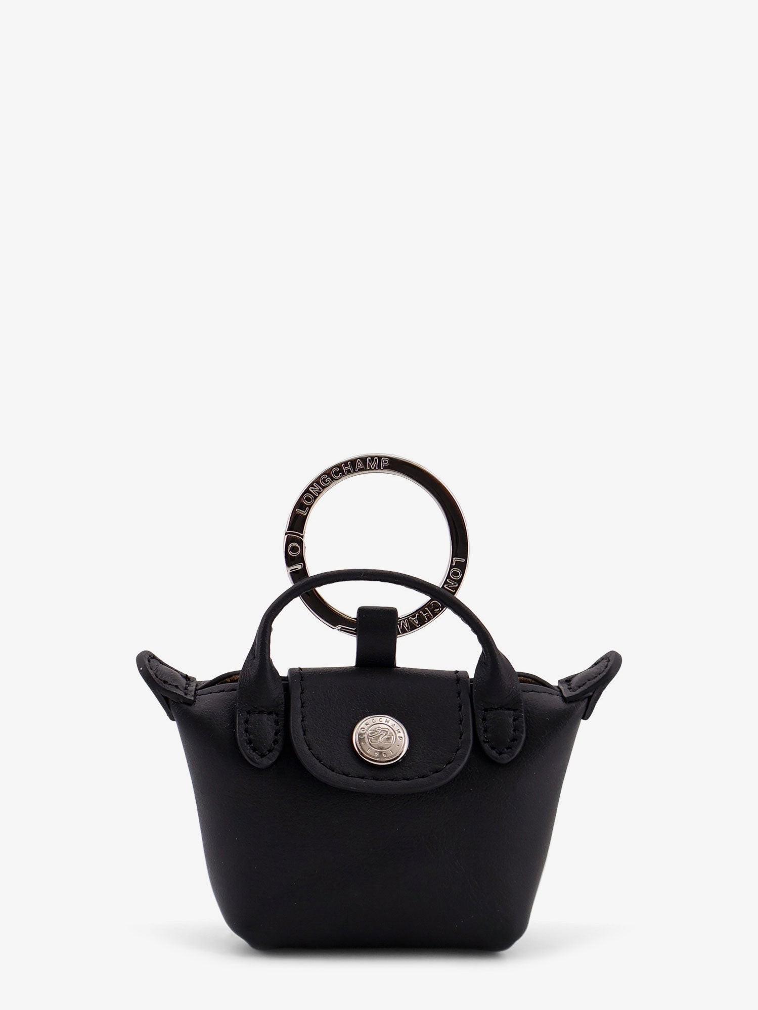 Le Pliage Xtra leather keychain