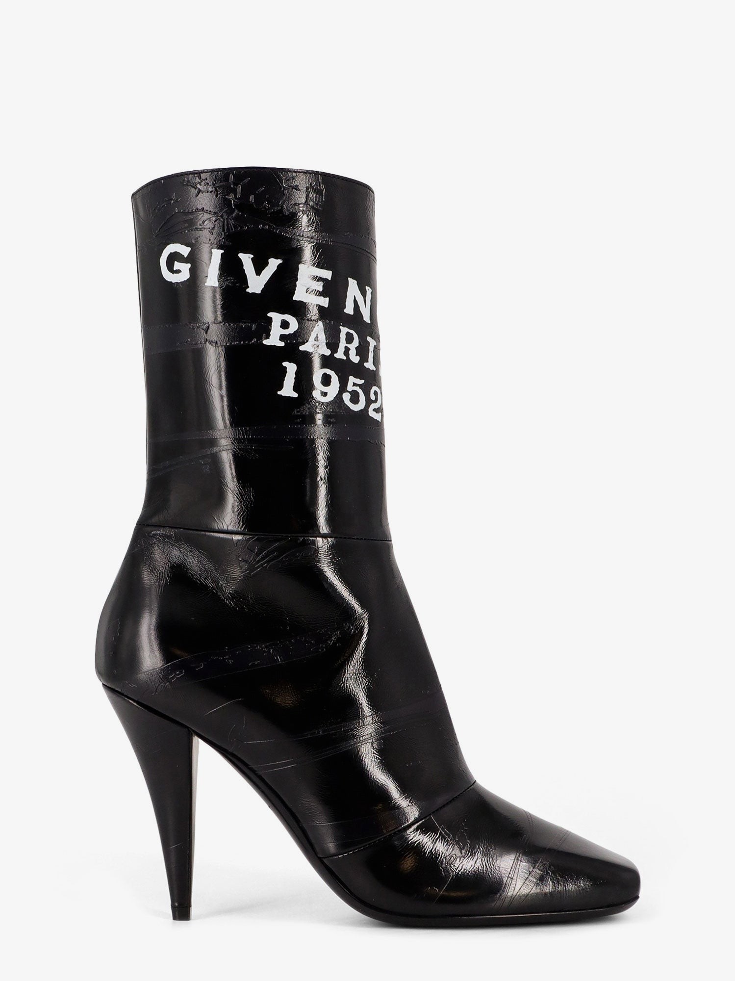 Leather boots