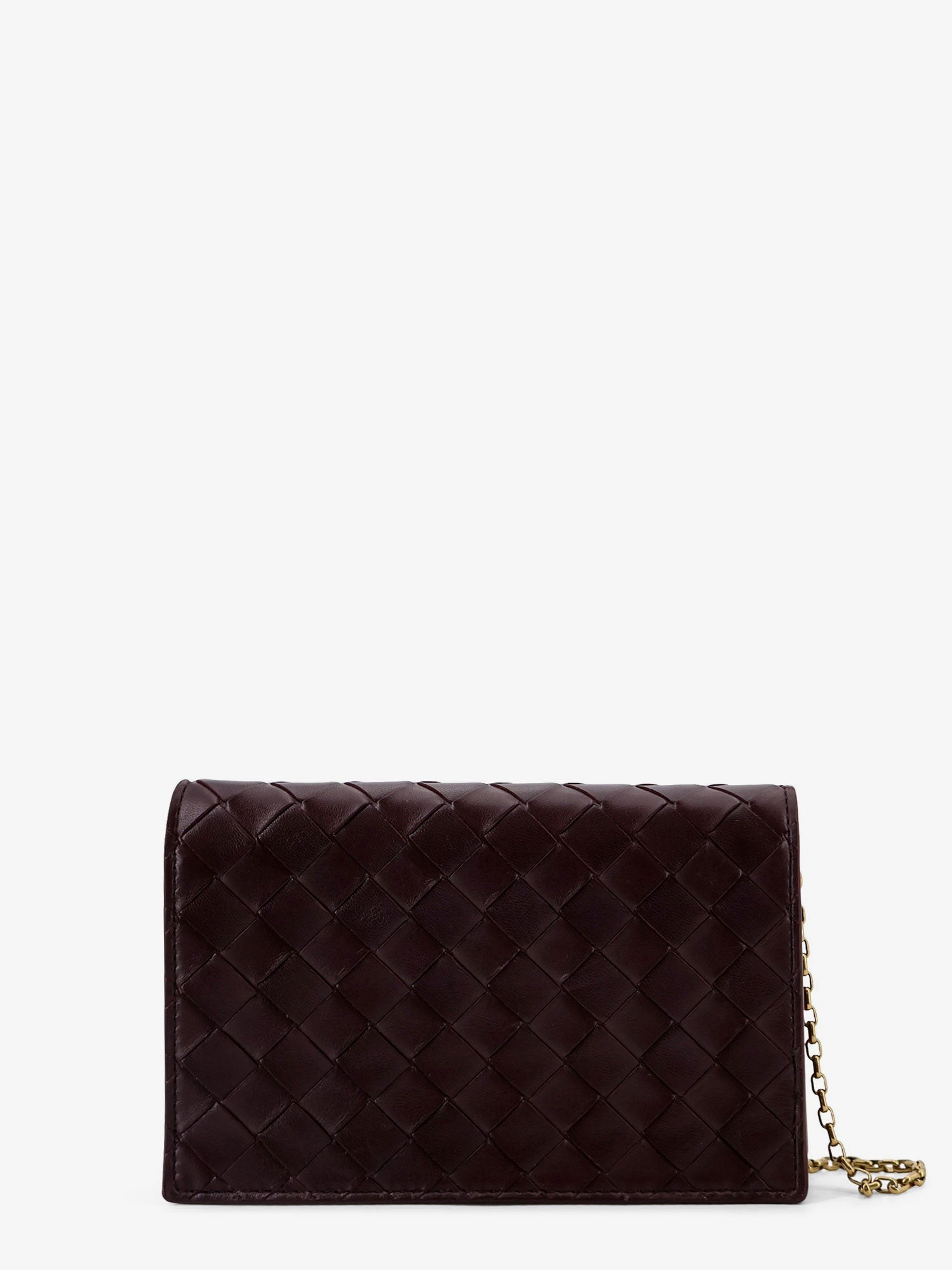 Leather crossbody bag with Intrecciato motif - Image 2
