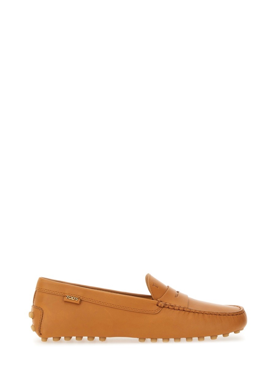LEATHER "GOMMINO" LOAFER
