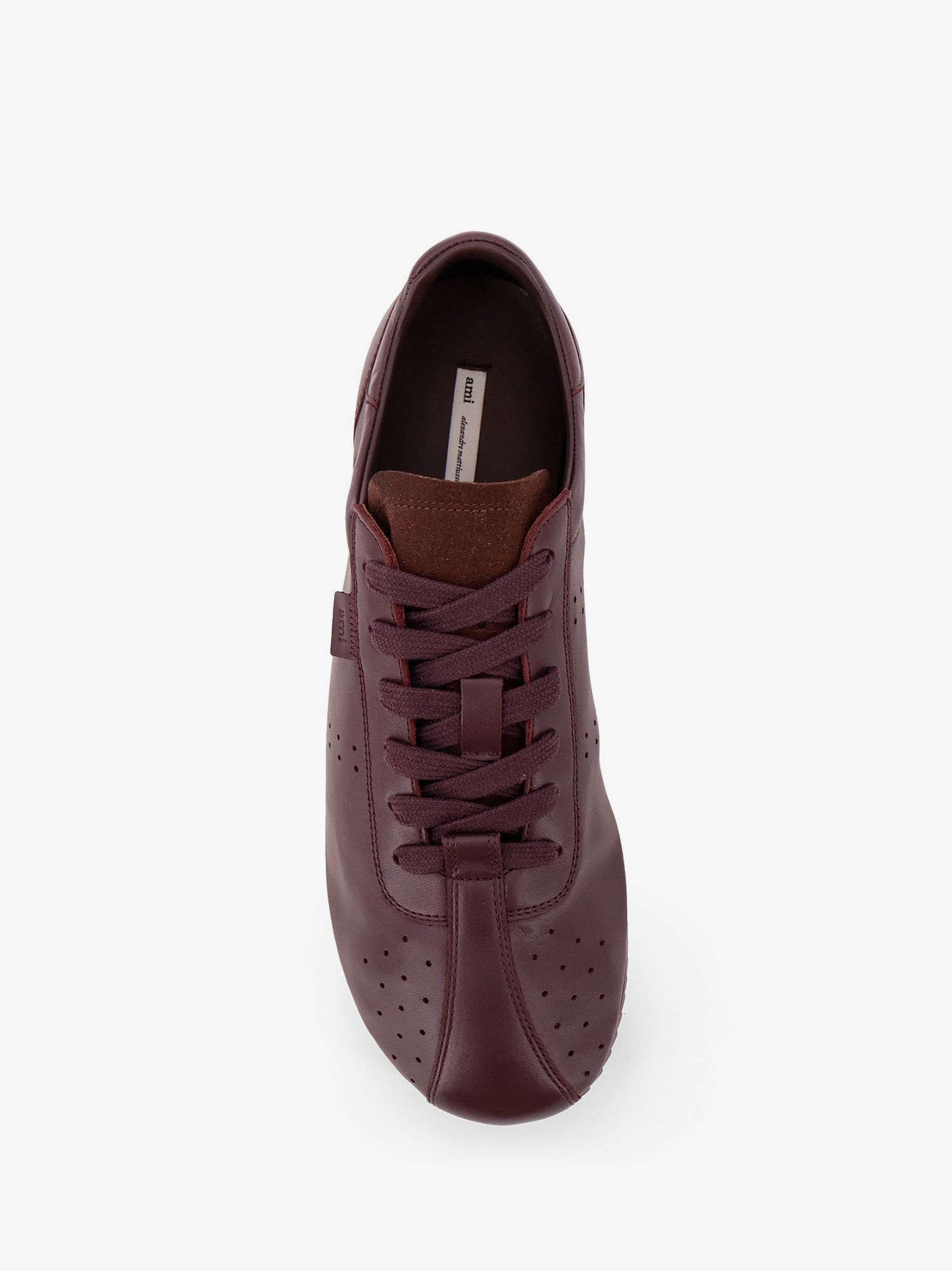 Leather low-top sneakers - Image 5