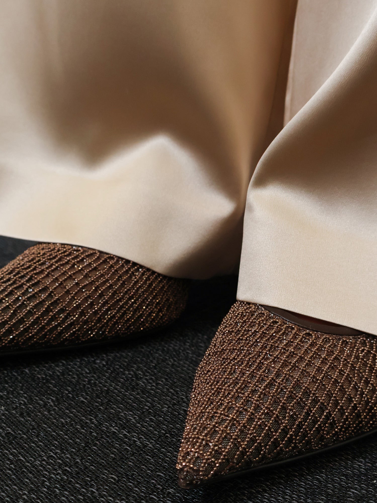 Leather sandals with Monili detail - Image 2