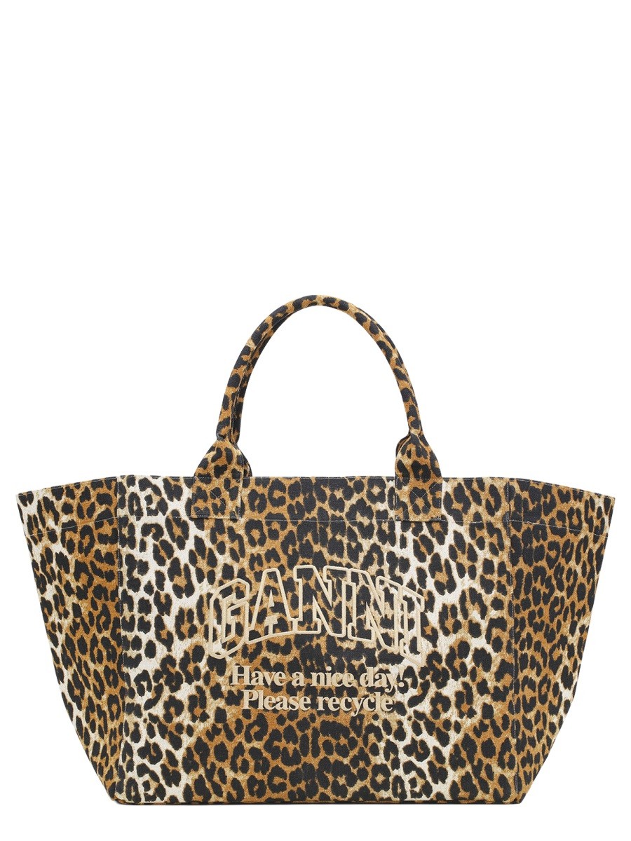 "LEOPARD XXL" TOTE BAG