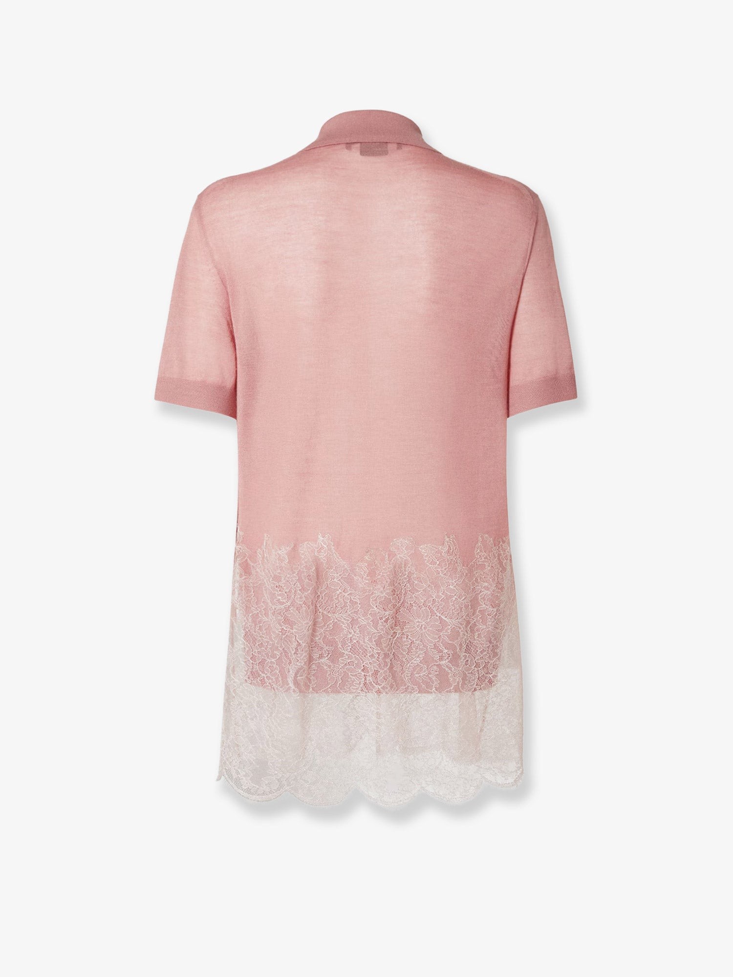 Lingerie cashmere and silk polo shirt - Image 2