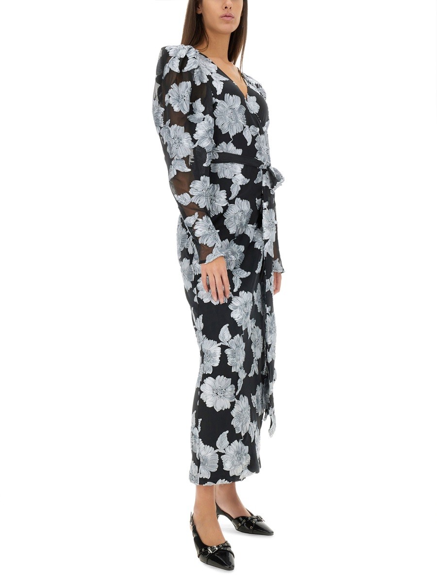 LONG FLORAL DRESS - Image 2
