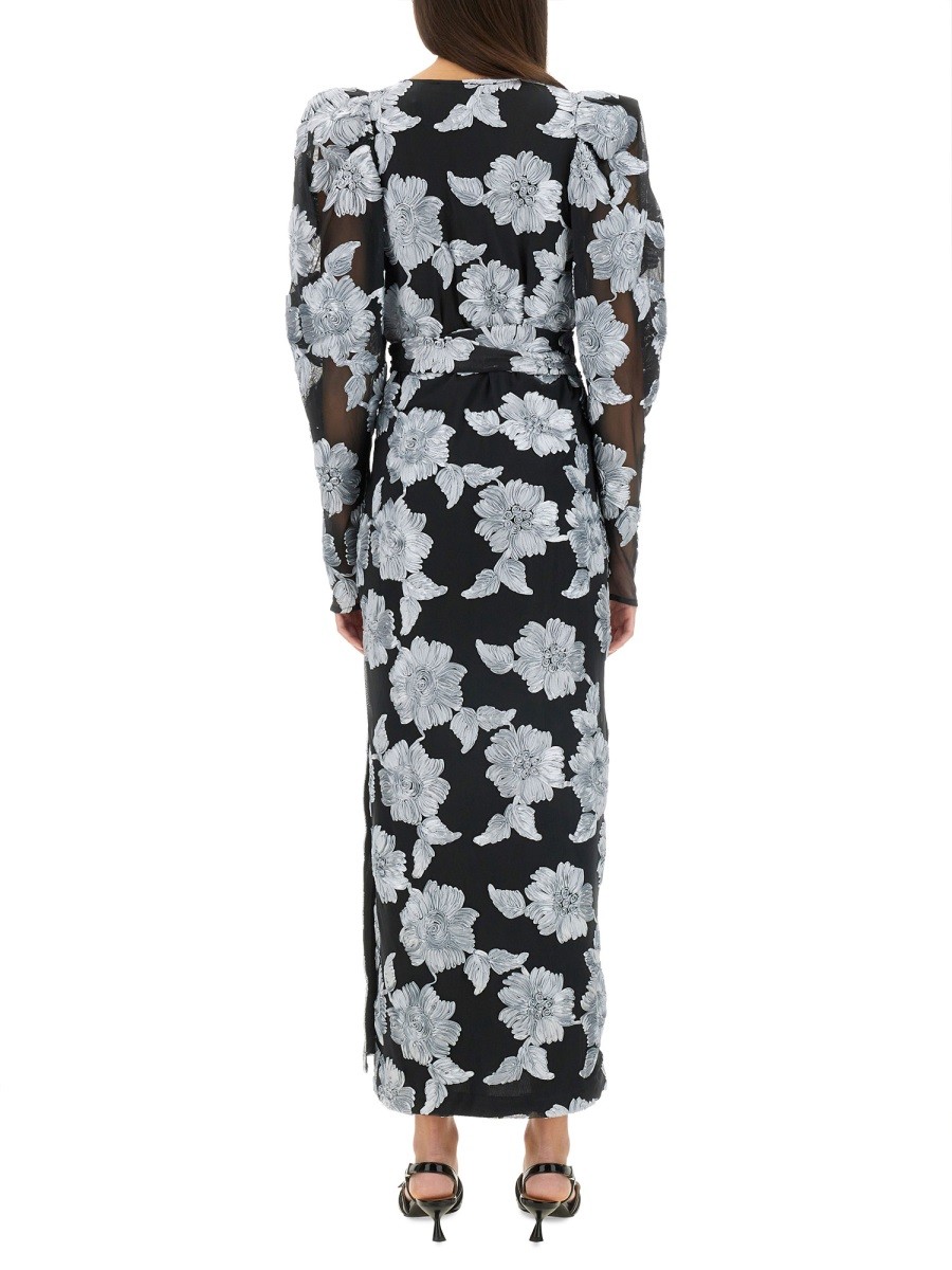 LONG FLORAL DRESS - Image 3