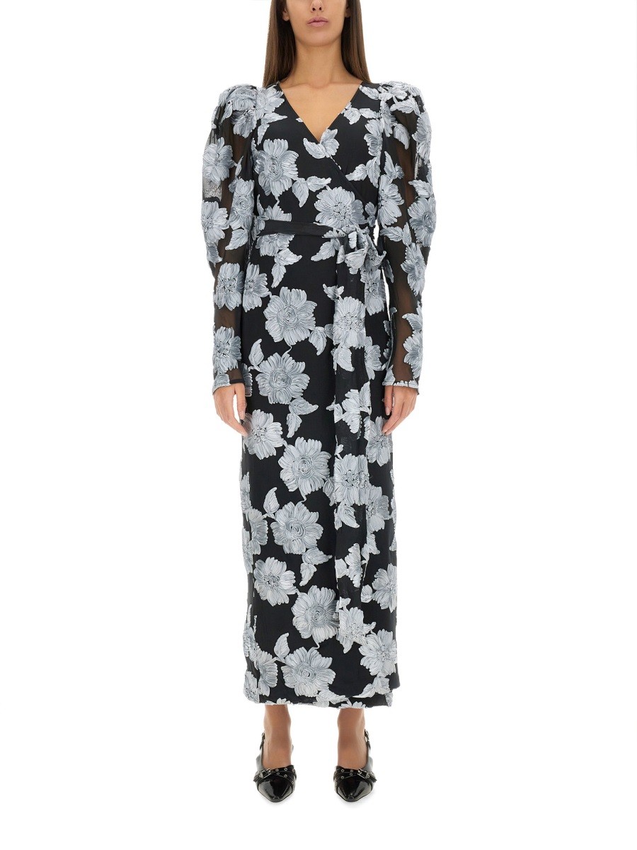 LONG FLORAL DRESS