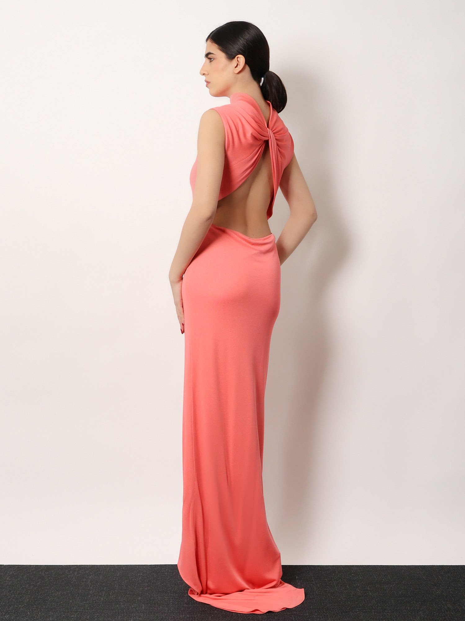 Long viscose dress - Image 2