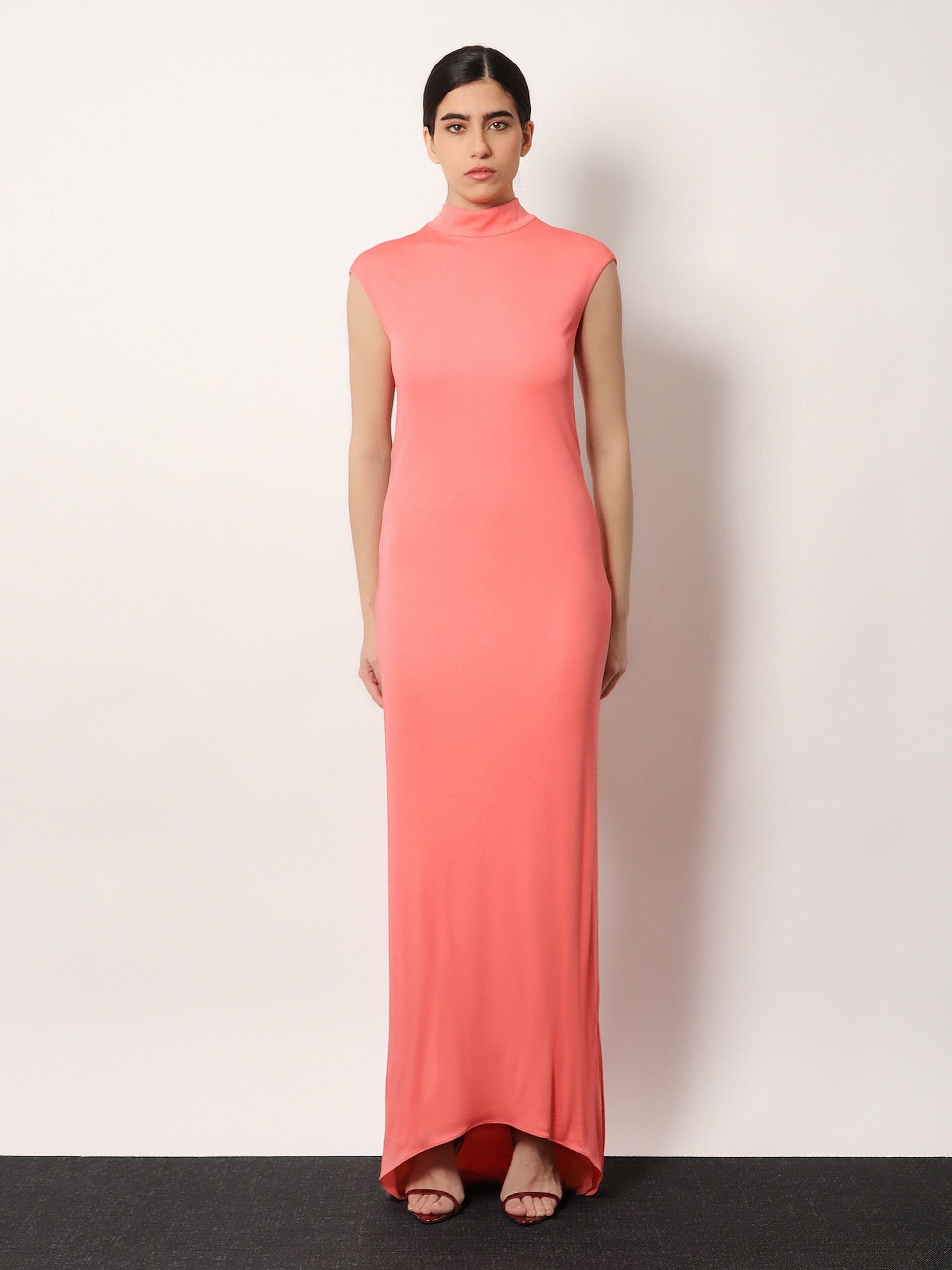 Long viscose dress - Image 3