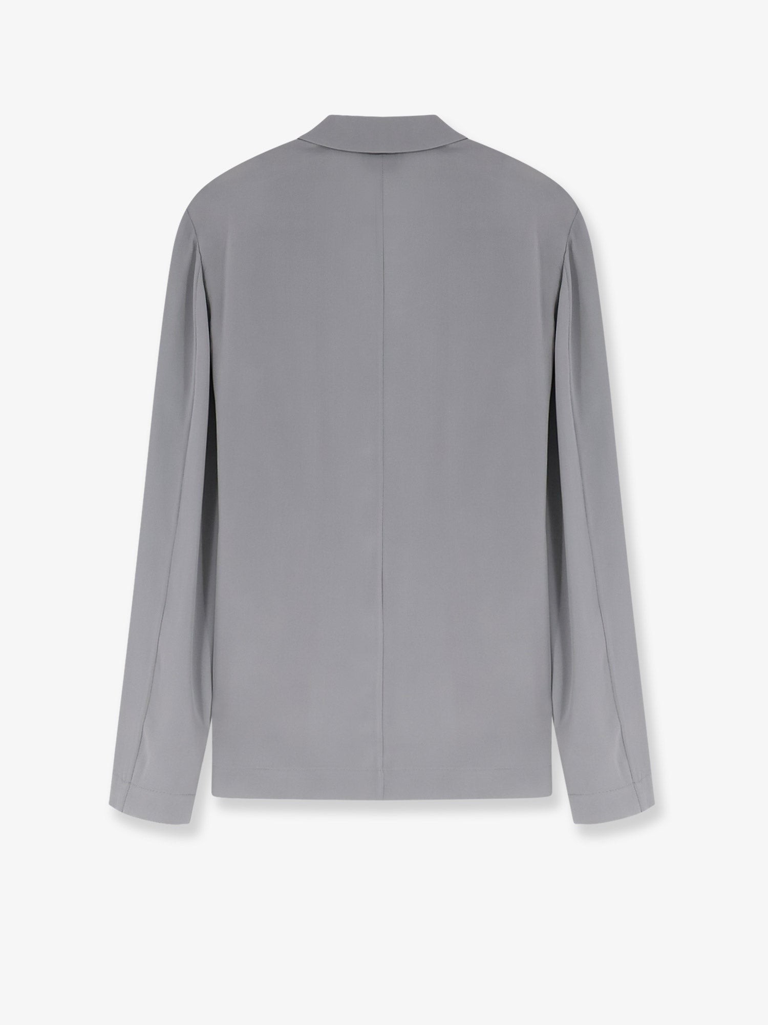 Loose silk blazer - Image 2