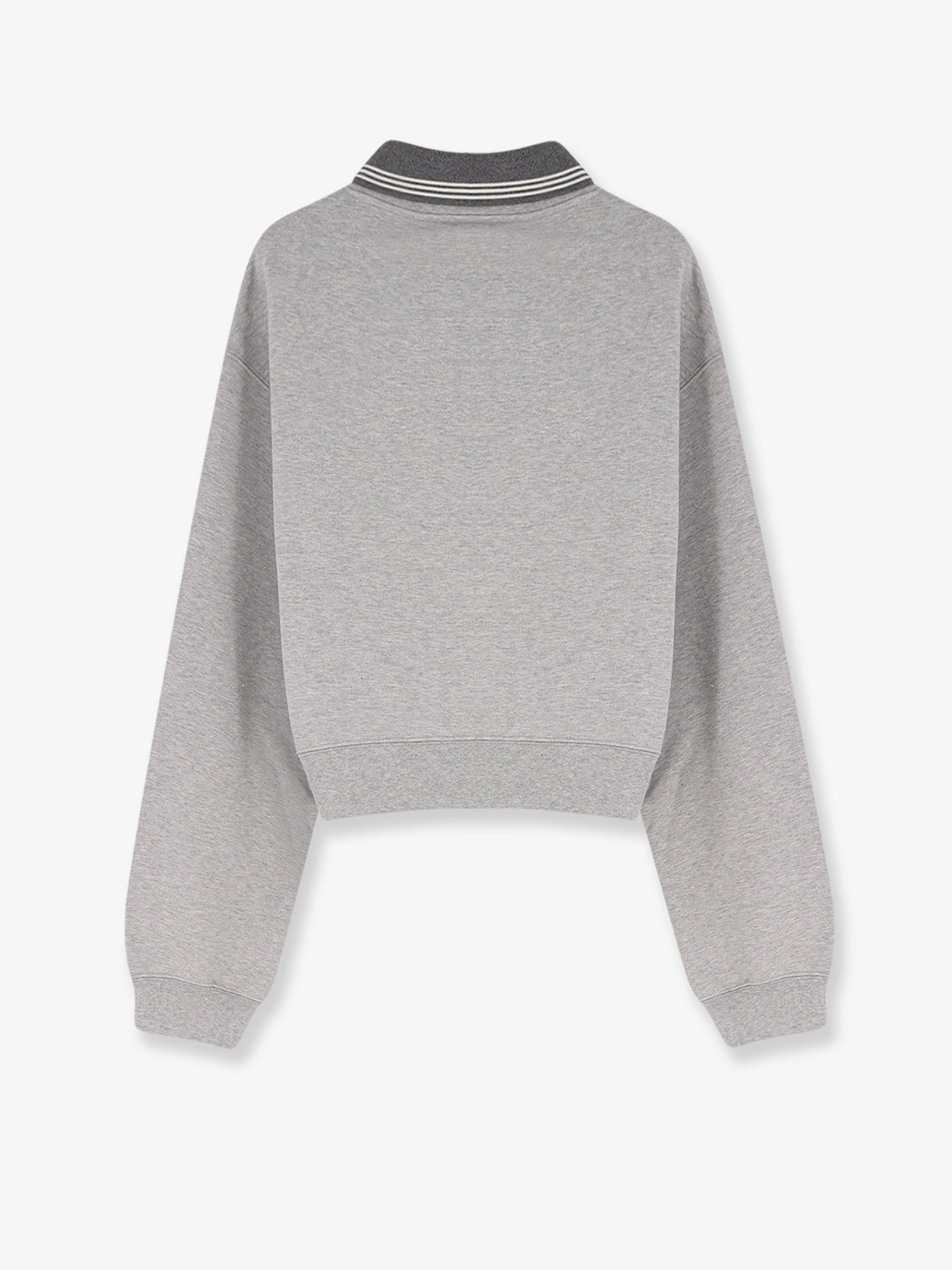 Mélange cotton sweatshirt - Image 2