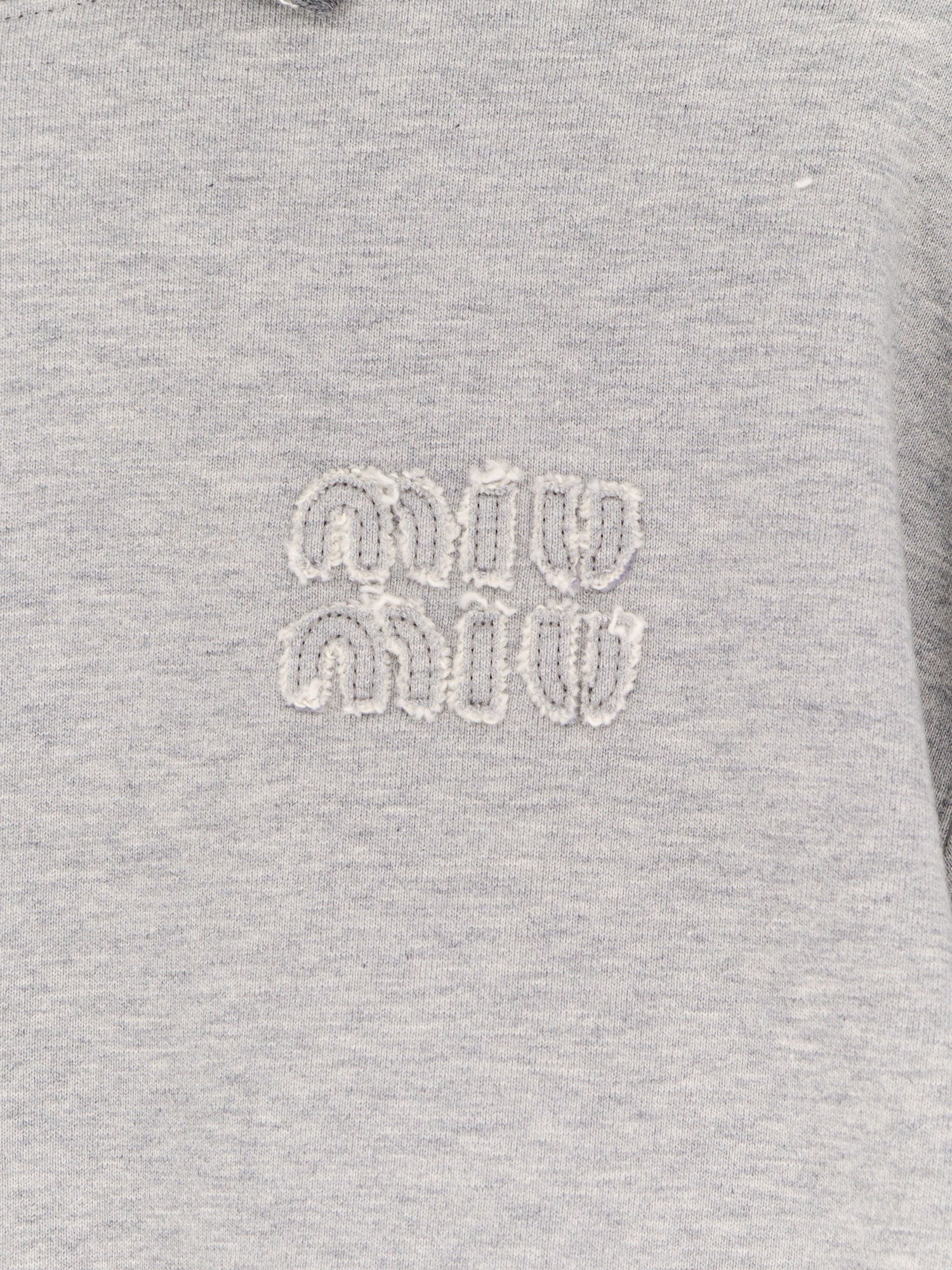 Mélange cotton sweatshirt - Image 3