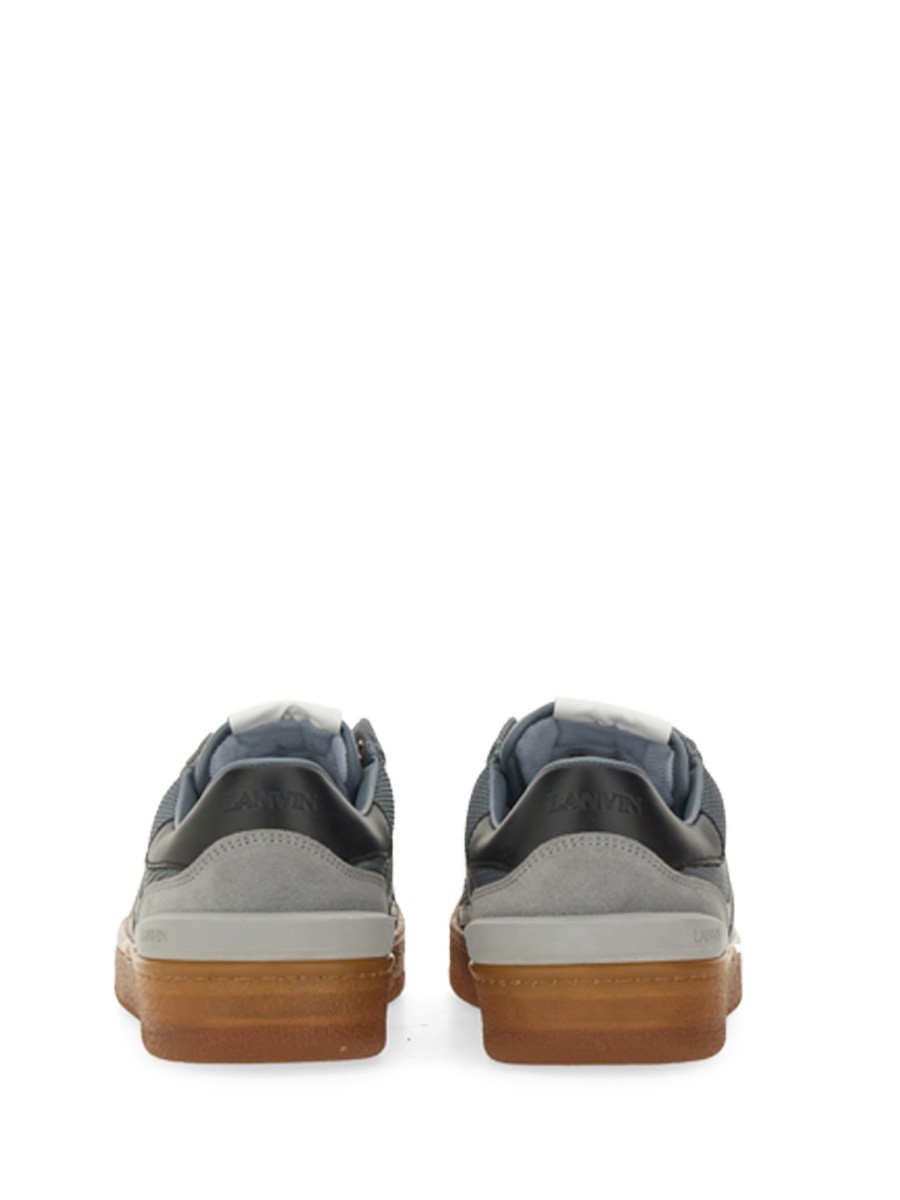 MESH, SUEDE AND NAPPA LEATHER SNEAKER - Image 4