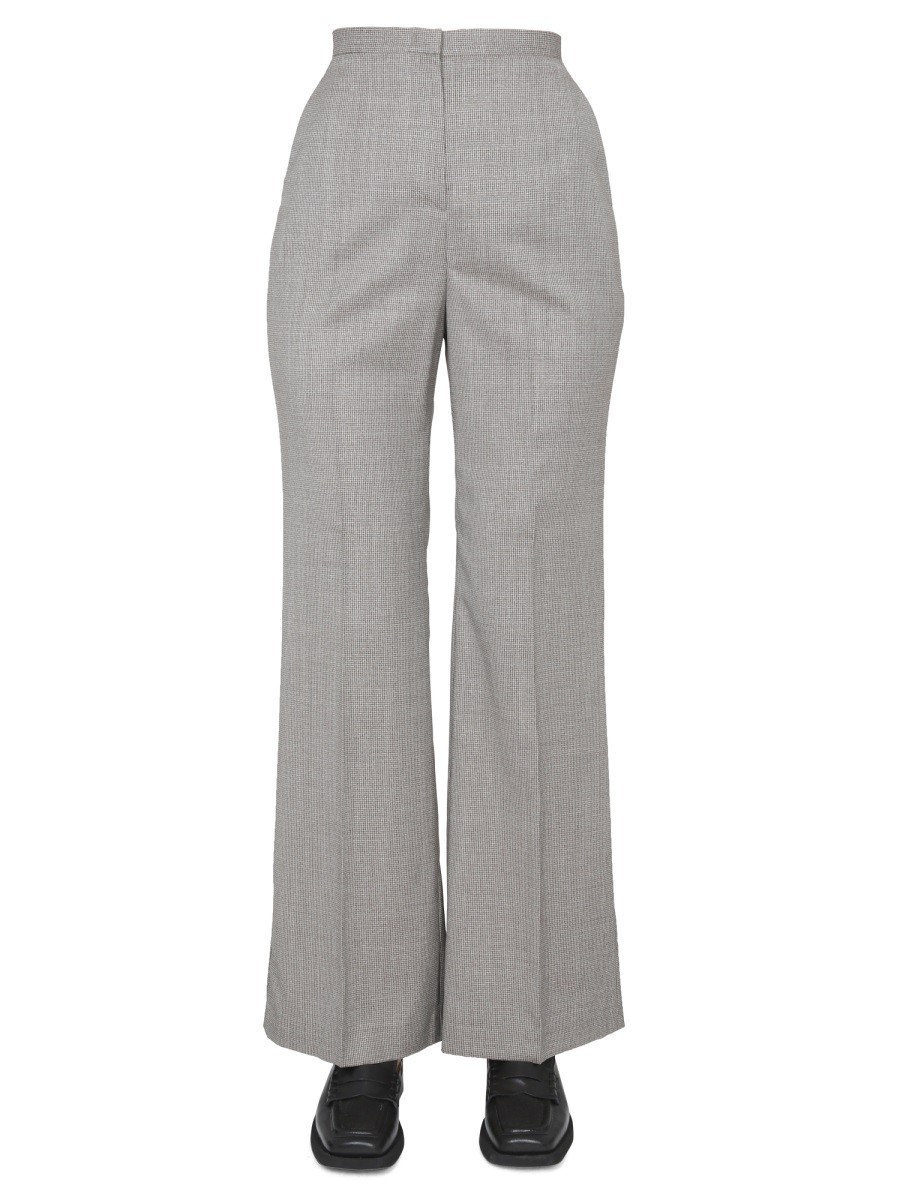 MICRO HOUNDSTOOTH PANTS