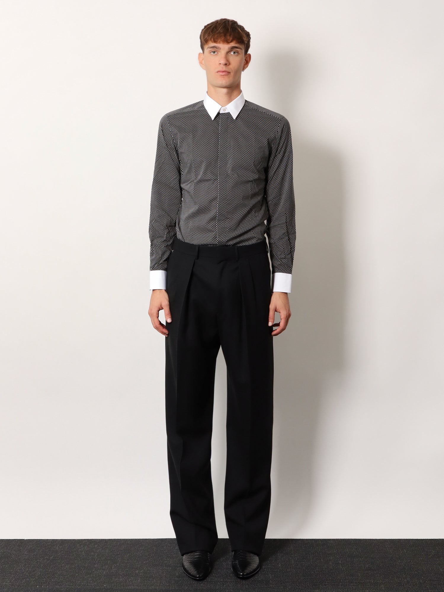 Microfantasy cotton shirt - Image 3