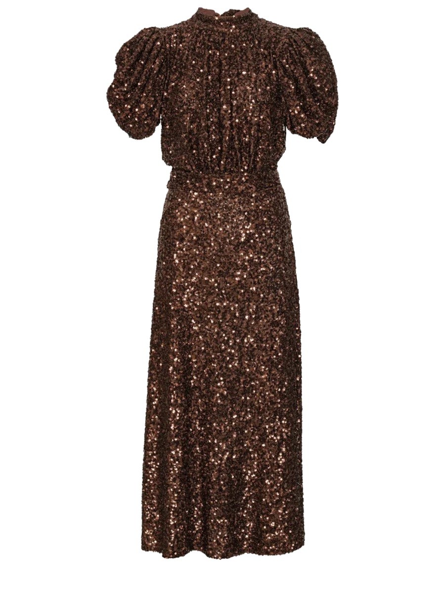 MIDI DRESS WITH SEQUINS