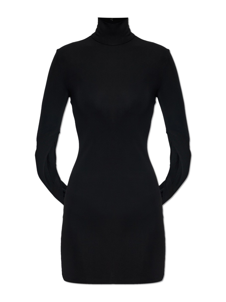 MINI DRAPED DRESS