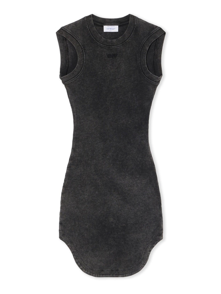 MINI DRESS "OFF STAMP"
