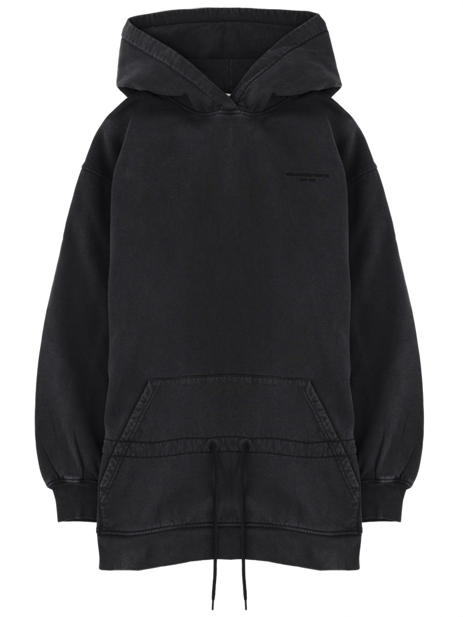 MINI DRESS WITH HOOD