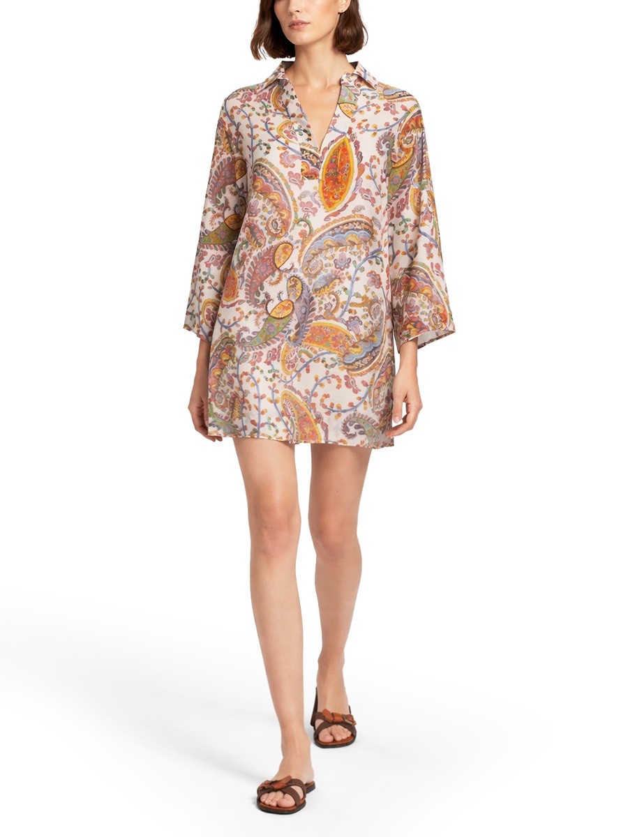 MINI DRESS WITH "PAISLEY" PRINT - Image 2