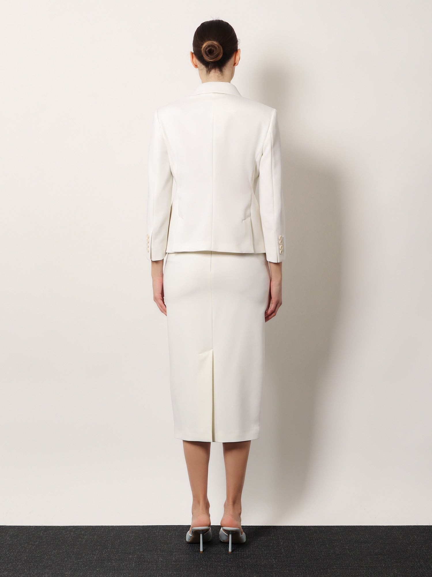 Mxmotre stretch virgin wool skirt - Image 3