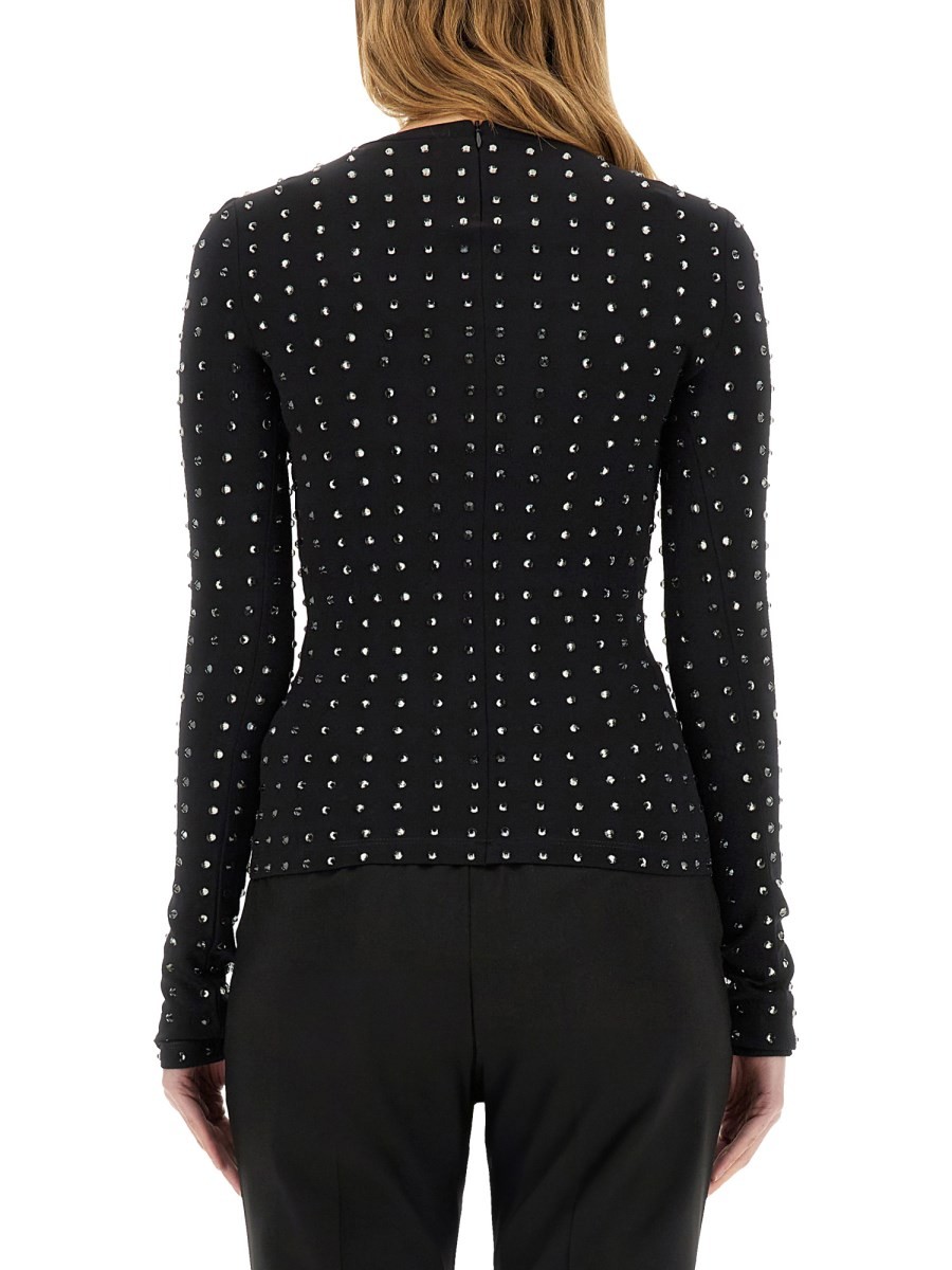 "NEGUS" TOP WITH CRYSTALS - Image 3