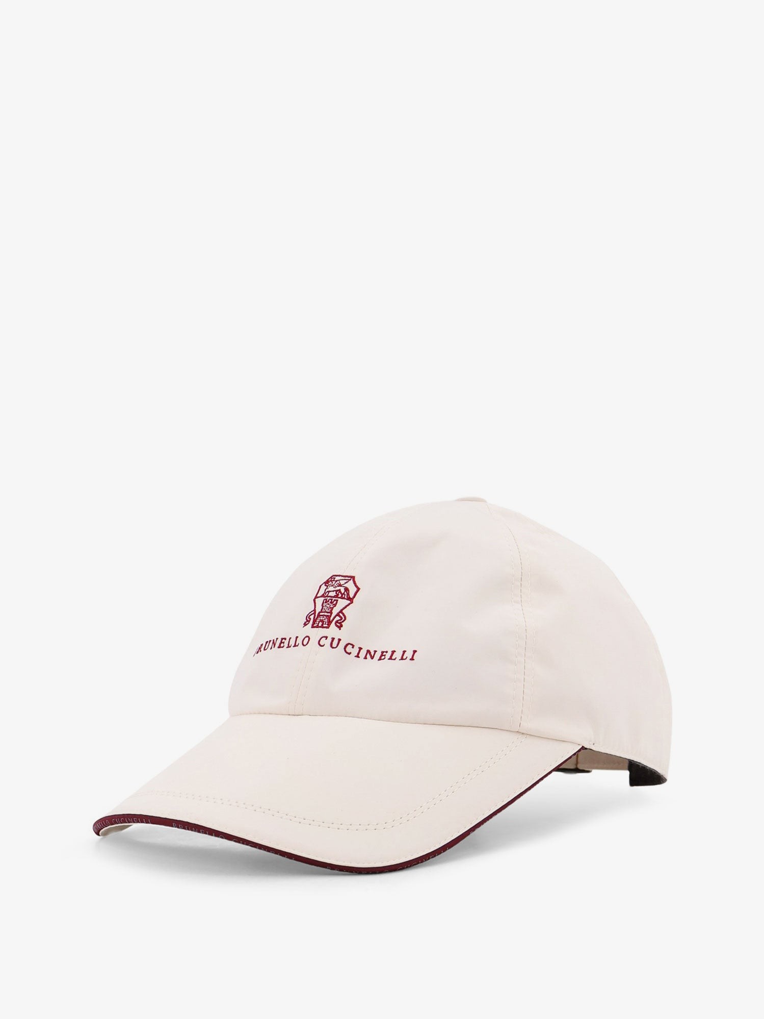 Nylon hat with embroidered logo on the front - Image 2