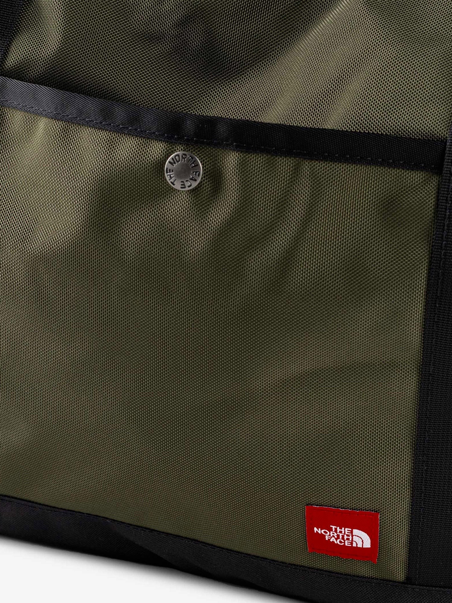 Nylon shoulder bag with logo label on the bottom - Image 3
